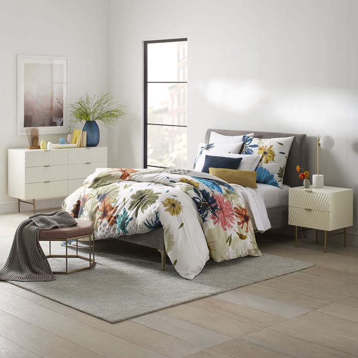 Andes Deco Upholstered Bed west elm