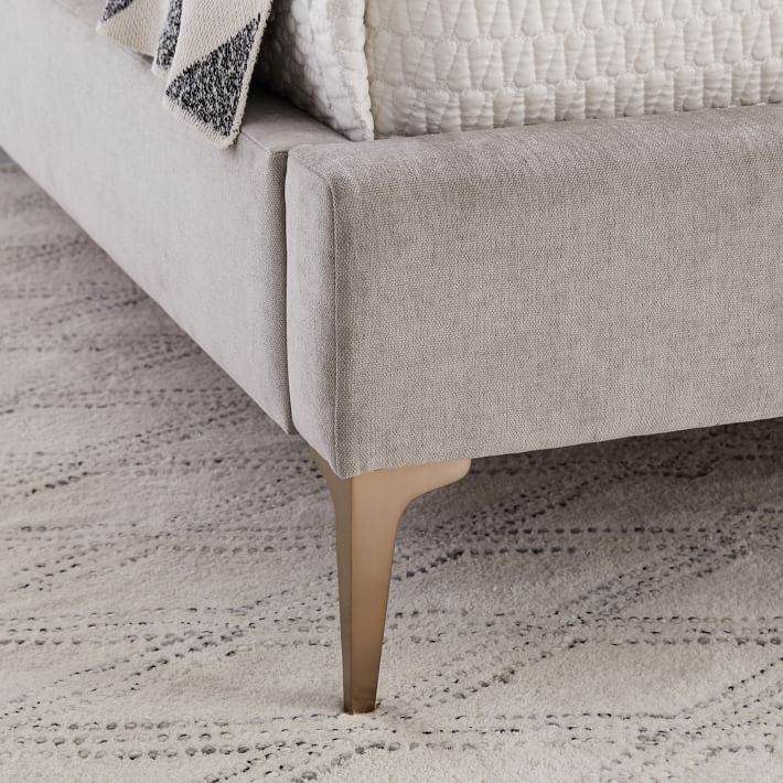 Andes Deco Upholstered Bed west elm