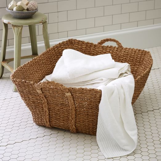 Braided French Laundry Basket