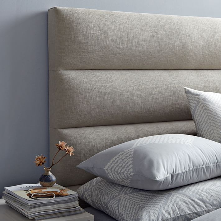 PanelTufted Headboard west elm