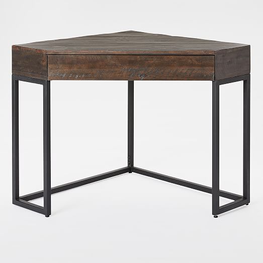Logan Industrial Corner Desk west elm