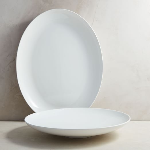 Everyday Serving Platters White west elm
