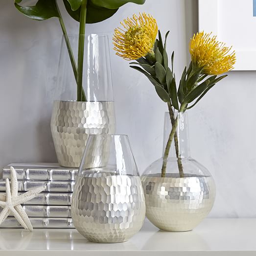 Metallic Vases west elm