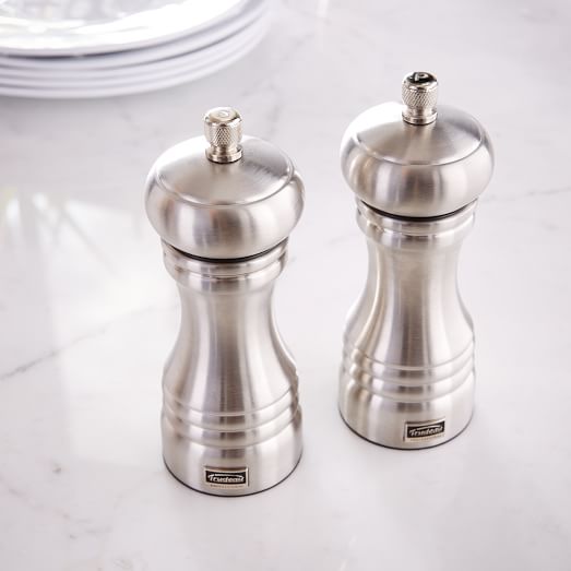 Stainless Steel Salt & Pepper Grinders west elm