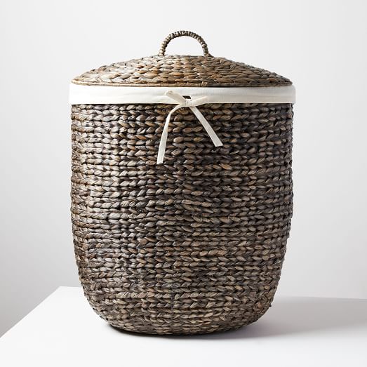 Tall Curved Basket west elm
