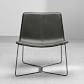 Slope Leather Lounge Chair | west elm