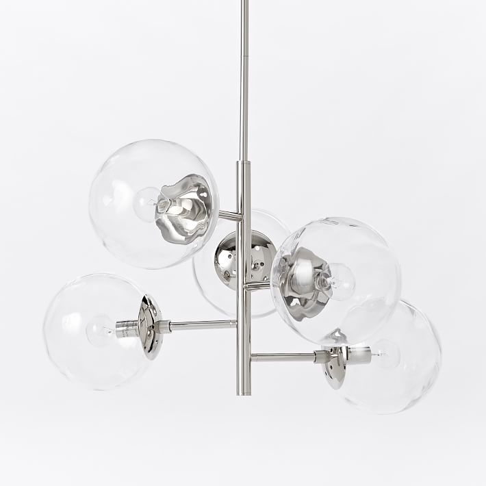 Blown Glass Chandelier Asymmetrical West Elm