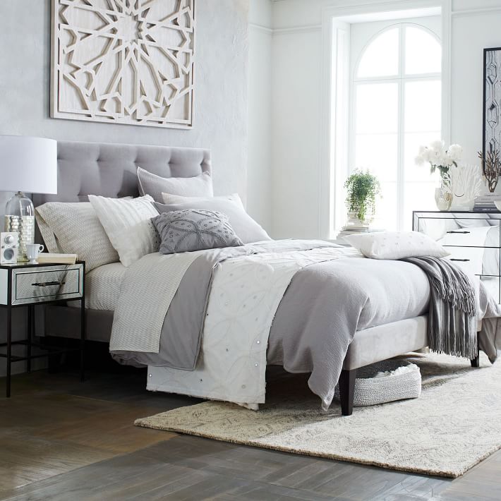 Diamond Tufted Headboard west elm