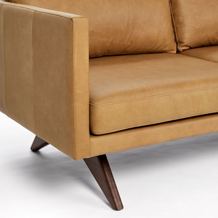 Brooklyn Leather Sofa (66.5") West Elm