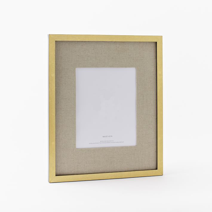 Gallery Picture Frames Gold Leaf West Elm