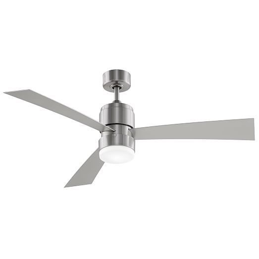 Modern Metal Wood Led Ceiling Fan