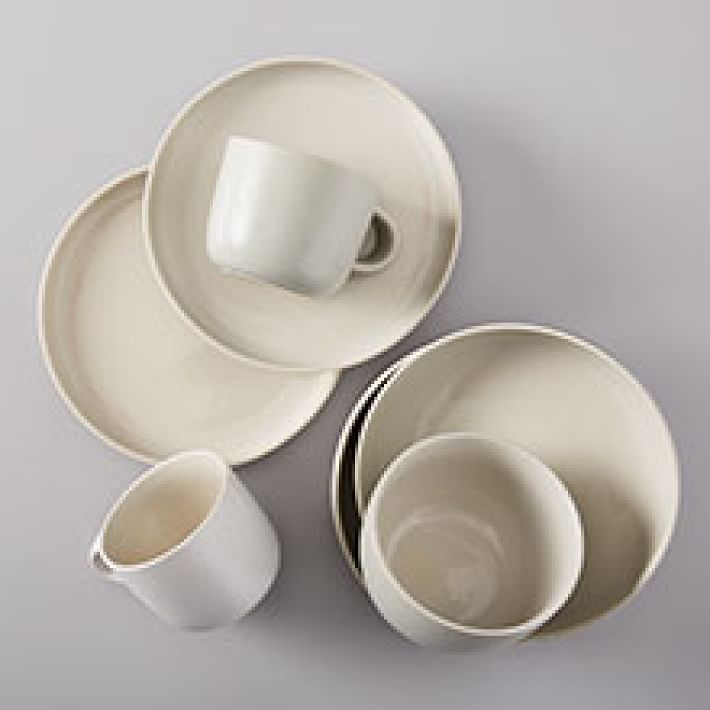 Kaloh Dinner Plates Gray west elm