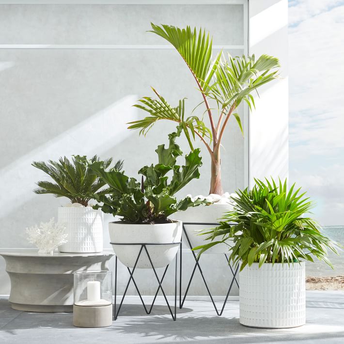 Grid Planters west elm