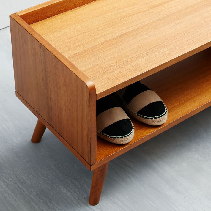 MidCentury Shoe Rack, Entryway Organization west elm