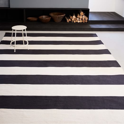 Image result for black and white rug