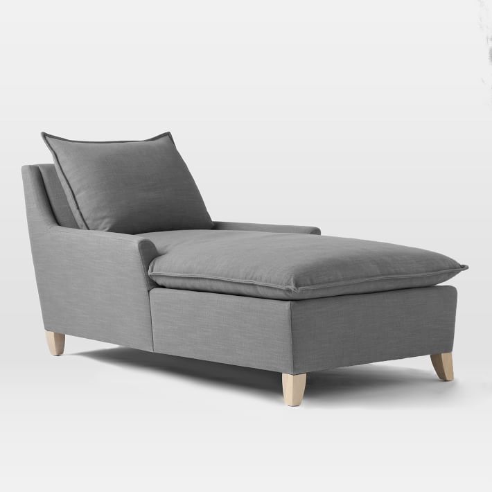 Bliss DownFilled Chaise West Elm