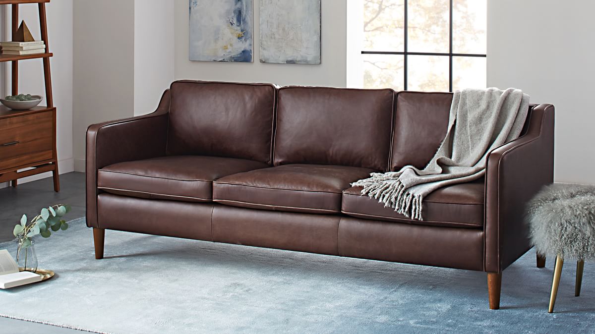 Hamilton Leather Sofa (81") West Elm