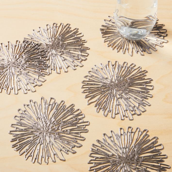 Chilewich Bloom Coasters west elm