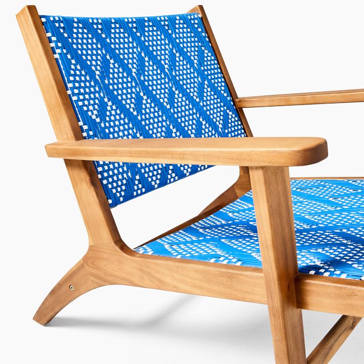 Bondi Outdoor Lounge Chair & Ottoman Set West Elm
