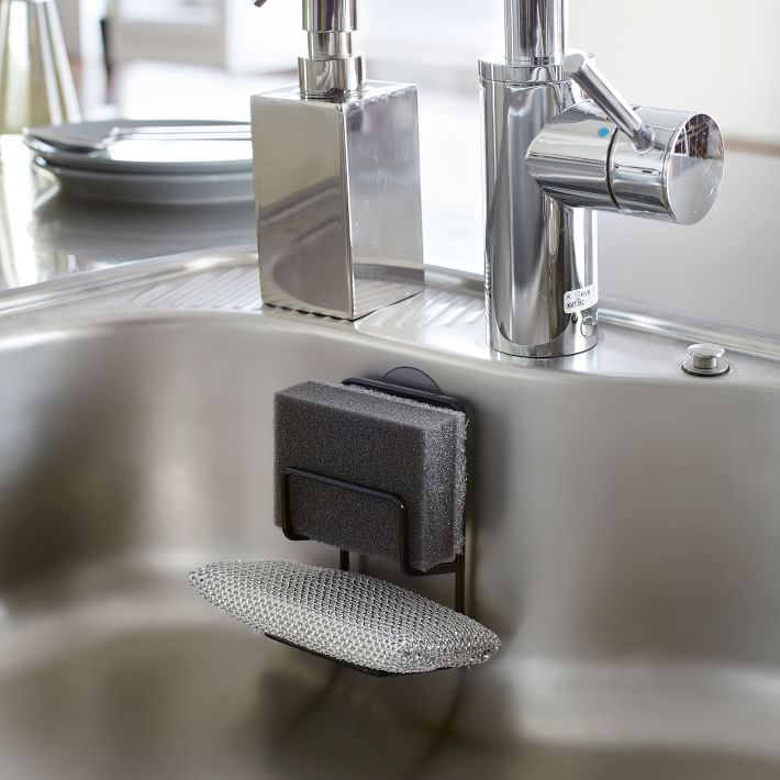 Double Sponge Holder, Kitchen Storage Solutions West Elm
