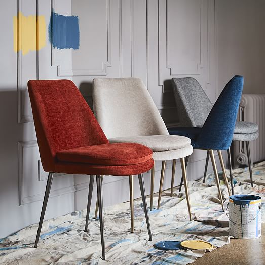 Finley Low-Back Upholstered Dining Chair