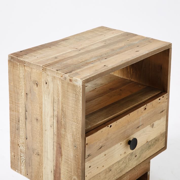 Emmerson® Reclaimed Wood Nightstand Natural West Elm