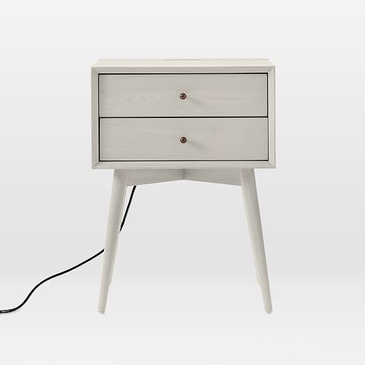 MidCentury Nightstand Pebble