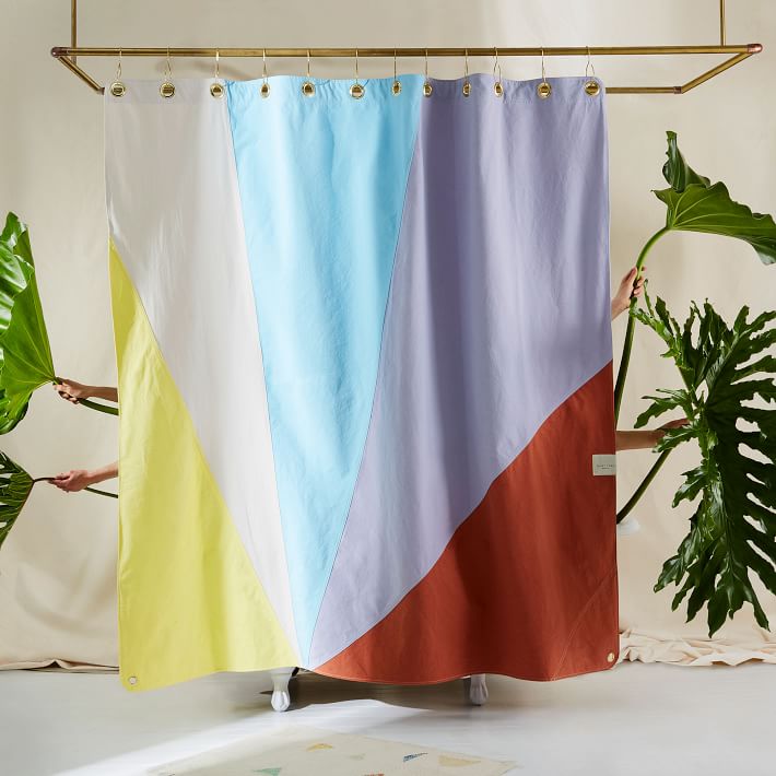 Quiet Town Pacifica Shower Curtain Prism West Elm
