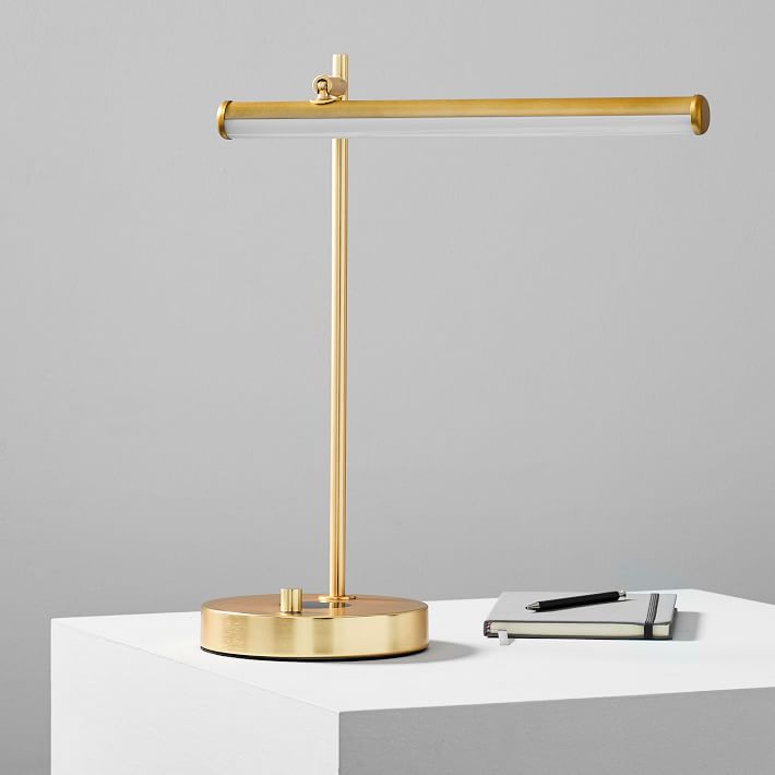 Light Rods LED Wireless Charging Table Lamp West Elm