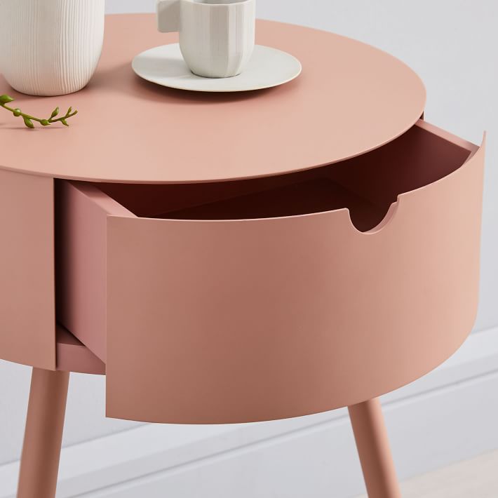 Mitzi Nightstand Antique Rose West Elm