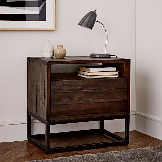 Emmerson® Reclaimed Wood Nightstand Chestnut West Elm
