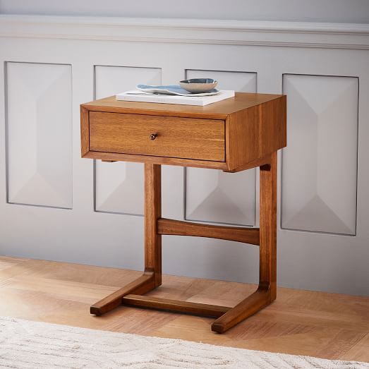 MidCentury Grand Nightstand Acorn West Elm