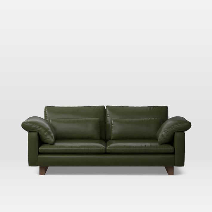 Harmony Leather Sofa (82") West Elm