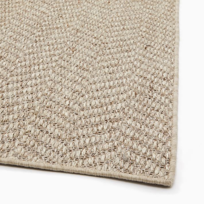 Custom Woven Herringbone Sisal Rug West Elm