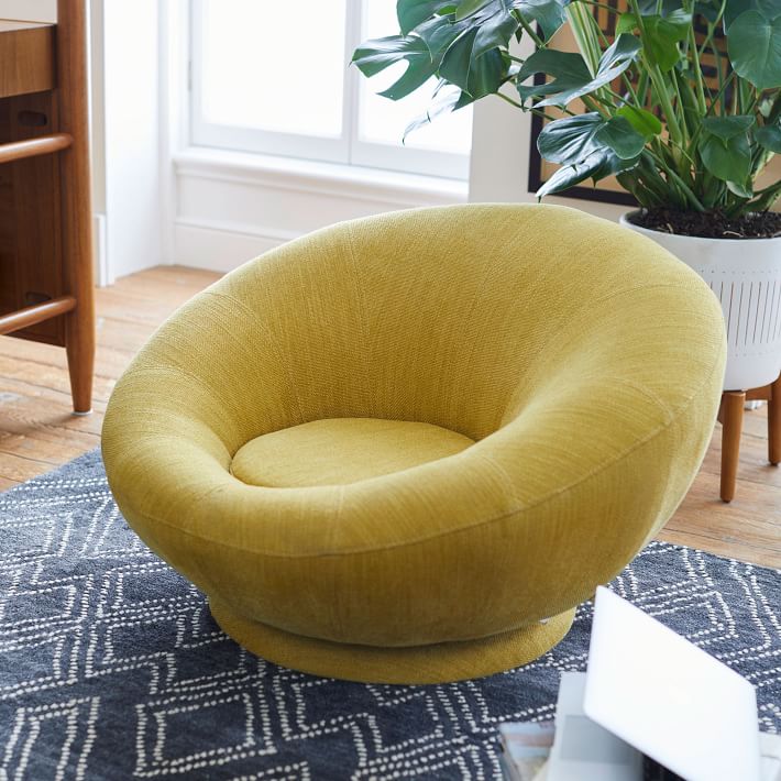 Groovy Swivel Chair West Elm