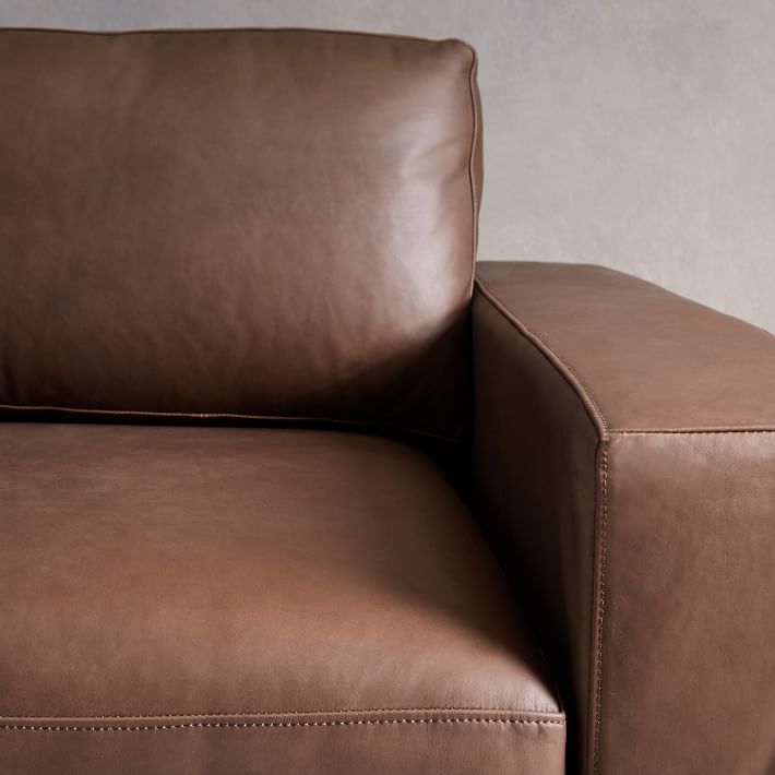 Build Your Own Urban Leather Sectional Pieces West Elm