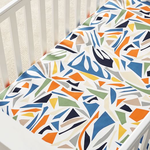 modern crib sheets