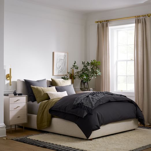 Custom Upholstered Beds West Elm